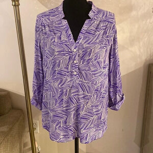 Milly silk blouse size 10 NWOT